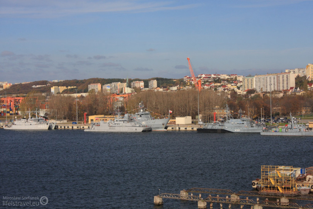 Port wojenny w Gdyni